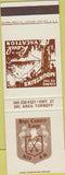 Matchbook Cover - High County Lodge Alton NM SAMPLE