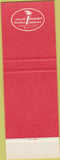 Matchbook Cover - Carlson Daniel Insurance Westboro MA SAMPLE