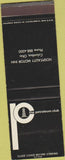 Matchbook Cover - The Petroleum Club Columbus OH SAMPLE
