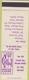Matchbook Cover - Garmi Motor Lodge Crystal Bay NV SAMPLE