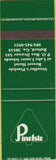 Matchbook Cover - Stouffer's Pineisle Hotel resort Buford GA SAMPLE