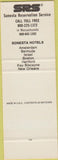Matchbook Cover - Royal Sonesta Hotel New Orleans LA SAMPLE