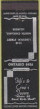 Matchbook Cover - Fifi's  and  Crow's Tavern North Chicago IL