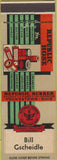 Matchbook Cover - Republic Hose Youngstown OH Bill Gscheidle