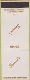 Matchbook Cover - Farnesi's Chowchilla CA Madera