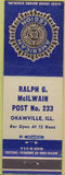 Matchbook Cover - American Legion Okawville IL