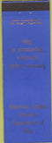 Matchbook Cover - American Legion Auxiliary Dept of Ohio OH