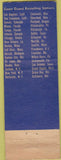 Matchbook Cover - United States Coast Guard recruiting