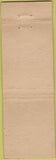 Matchbook Cover - Bostonian men's shoes Santa Monica CA