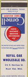 Matchbook Cover - Cornell Fibre Boards Royal Oak MI