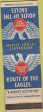 Matchbook Cover - Missouri Pacific Railroad Route of Eagles