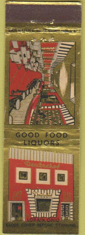 Matchbook Cover - Deutschof Bar Lorain OH