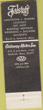 Matchbook Cover - Gateway Motor Inn Seekonk MA WEAR