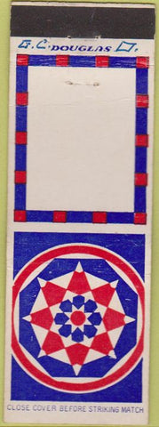 Matchbook Cover - Douglas Match CO BLANK WEAR