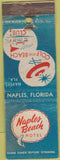 Matchbook Cover - Naples Beach Hotel FL WORN