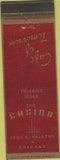 Matchbook Cover - The Casino Chicago IL Halsted
