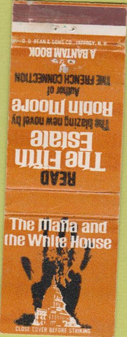 Matchbook Cover - The Fifth Estate Robin Moore author book WEAR
