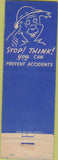 Matchbook Cover - Naval Shipyard Cafeteria Philadelphia PA