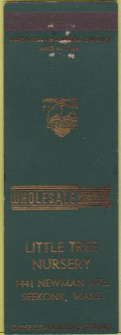 Matchbook Cover - Little Tree Nursery Seekonk MA