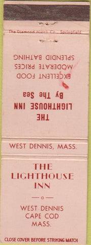Matchbook Cover - Lighthouse Inn West Dennis Cape Cod MA WEAR