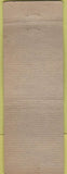 Matchbook Cover - 2X4 Cafe Empire OR WEAR