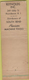 Matchbook Cover - South Bend Machine Tools Providence RI WEAR