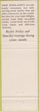 Matchbook Cover - Green Ridge Turkey Farm Nashua NH