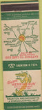 Matchbook Cover - Herring Run Bar Restaurant Taunton MA mermaid girlie