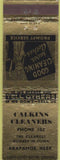 Matchbook Cover - Calkins Cleaners Arapahoe NE
