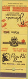 Matchbook Cover - Johnson's Hummocks Restaurant Providence RI