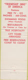 Matchbook Cover - Kinghts Inn Motel Ashland OR