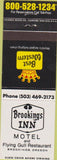 Matchbook Cover - Brooking Inn Motel Brookings OR