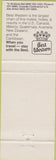 Matchbook Cover - Brooking Inn Motel Brookings OR