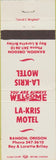 Matchbook Cover - La Kris Motel Bandon OR