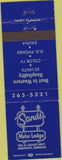 Matchbook Cover - Sand's Motor Lodge Newport OR