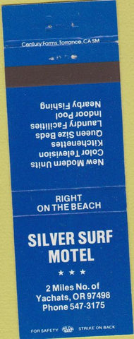 Matchbook Cover - Silver Surf Motel Yachats OR