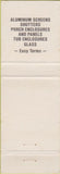 Matchbook Cover - AC Bernet Inc Aluminum Birdsboro PA