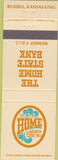 Matchbook Cover - Home State Bank Russell KS