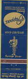 Matchbook Cover - Louis Cappa's Restaurant Tarpon Springs FL