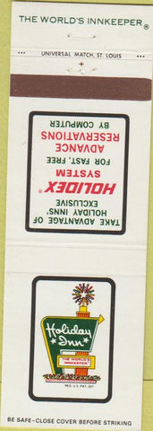 Matchbook Cover - Holiday Inn Sidney OH Holidex