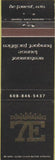 Matchbook Cover - 7E Restaurant De Forest WI