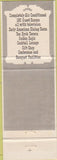 Matchbook Cover - The Dearborn Inn Dearborn MI