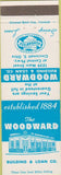 Matchbook Cover - Woodward Building Loan Cincinnati OH