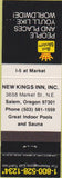Matchbook Cover - Best Western New King's Inn Salem OR