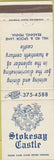 Matchbook Cover - Stokesay Castle Reading PA