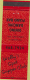 Matchbook Cover - Wally's Spot Supper Club Green Bay WI