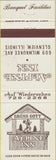 Matchbook Cover - Gruss Gott Alpine Inn Glenview IL