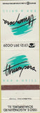 Matchbook Cover - Thumpers Bar Grill Schaumburg IL
