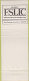 Matchbook Cover - Milton Savings Loan Milton WI