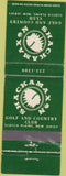 Matchbook Cover - Shackamaxon Golf Country Club Scotch Plains NJ WEAR